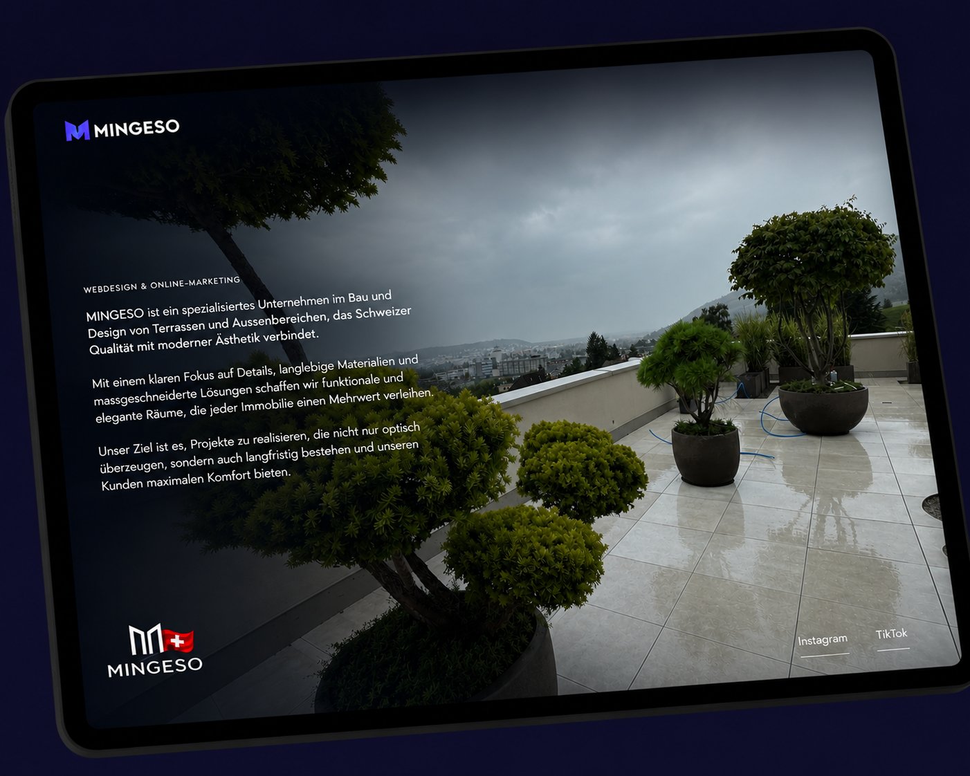 Mingeso – Webdesign Projekt NEXORA